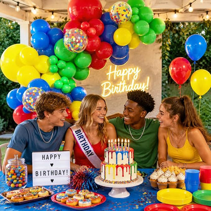 131pcs Colorful Balloon Arch Kit - Image 5