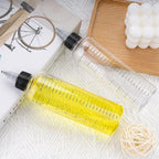 Cosywell Applicator Bottle for Hair Dye 8.5oz 6 Pack With Graduated Scale, Twist-On Top Tip Cap, Empty Plastic Color Oil Squeeze Bottles