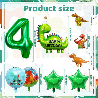 Dinosaur Party Decorations Balloons - Image 3