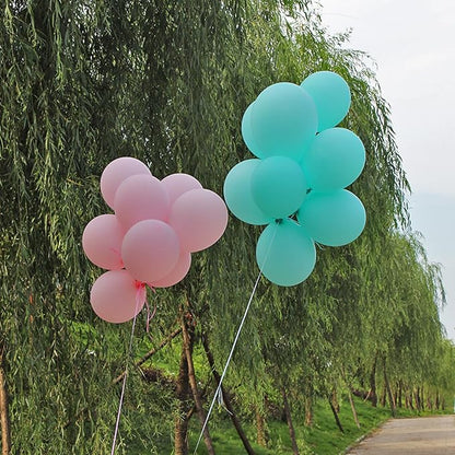 5 inch Teal Balloons - Image 4