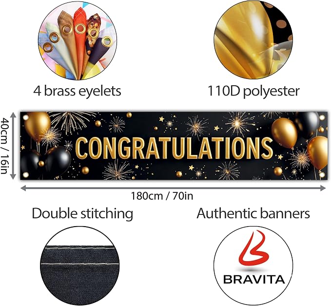 Congratulations Banner for Prom - Image 2