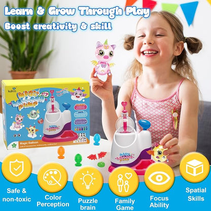 Kiditos Balloon the Funny Inflator, Magic Happy Balloons Maker Kit - Image 6