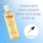Neutrogena T/Sal Therapeutic Shampoo for Scalp Build-Up Control with Salicylic Acid, Scalp Treatment for Dandruff, Scalp Psoriasis & Seborrheic Dermatitis Relief, 4.5 fl. oz (Pack of 4)