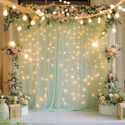 Fomcet Tulle Backdrop Curtains - Image 6