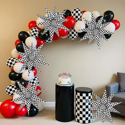 60 Pcs Star Balloons Explosion 12 Point Foil Cone Balloons Magic Balloon Large - Image 2