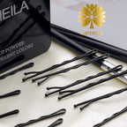 100PCS 2.4Inch Bobby Pins Black,Pain-Free Bobby Pins for All Hair Types,Hair Pins for Women Girls,Hairpins for Buns with Box(Black)