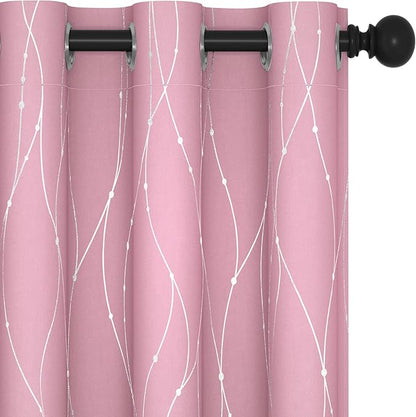 Deconovo Living Room Curtains 72 Inches Long, Thermal Insulated, Room Darkening by Unknown