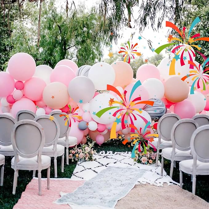 18 Inch Pastel Pink Big Balloons 12 Pack Large Latex Balloons Round Party - Image 4