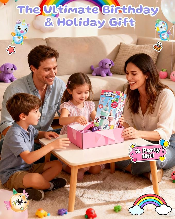 DIY Magic Balloon Animal Kit for Kids | No Glue, No Mess, No Batteries | 320PCS - Image 8