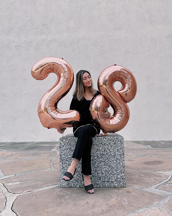 Rose Gold 16 Balloon - Image 9