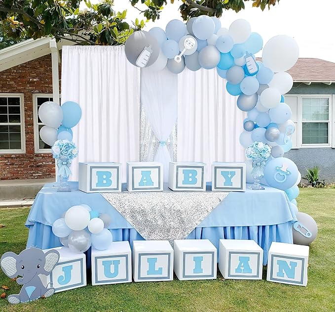 White Sequin Backdrop Curtains 2 Pcs 5ftx8ft Sparkle Backdrop Drapes | Glitter - Image 2
