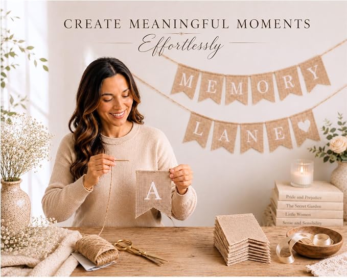 Pre-Printed Banner Kit – 97 BURLAP Flags - Image 9