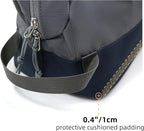 Travel Toiletry Bag 8L, Large Packing Cube with Waterproof TPU Wet/Dry Compartment (05 Ash Gray)