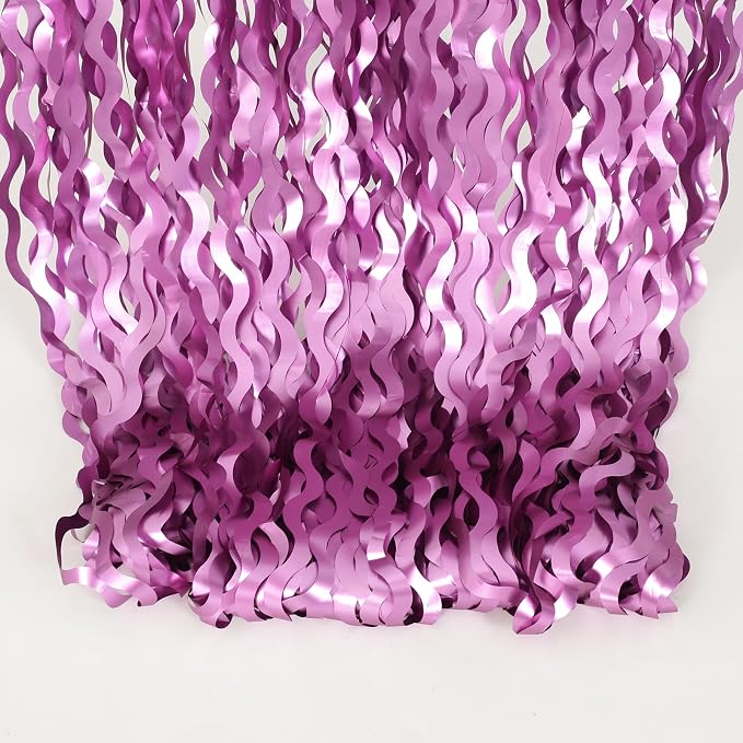 Purple Foil Curtains - Image 8