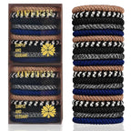 20Pcs Hair Ties For Thick Hair, Strong Stretchy Hair Bands For Women Girls, No Slip Braided Hair Ties No Damage, Ponytail Holders-Exceptionally Secure with Gentle Hold (Set 3)