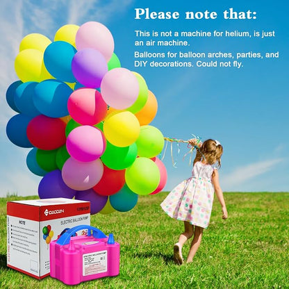 IDAODAN Electric Balloon Pump, Portable Electric Balloon Blower Machine - Image 7