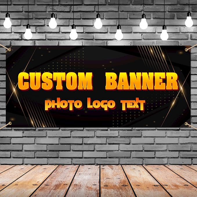 Custom Banner and Signs Personalized Banner by Custom