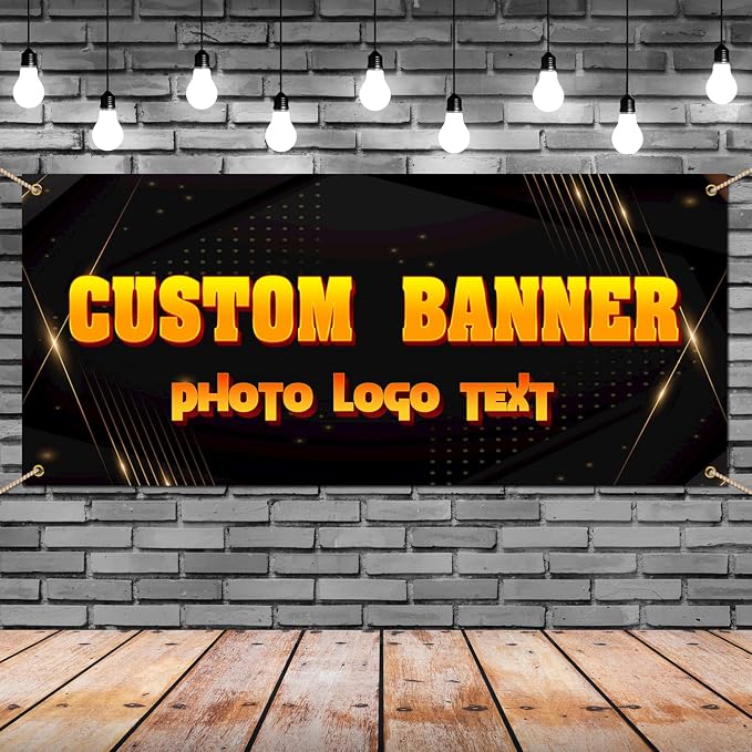 Custom Banner and Signs Personalized Banner by Custom