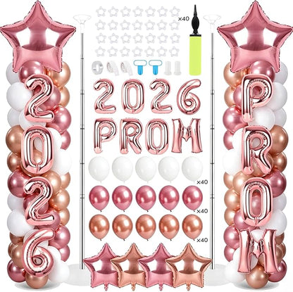 2 Sets Graduation Balloon Column Stand Kits by Unknown