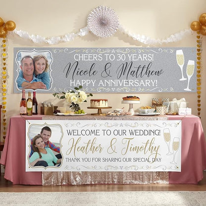 Let's Make Memories Personalized Photo Banner - Image 2