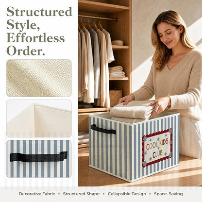 Kids Playroom Foldable Storage Bins Box - Image 2