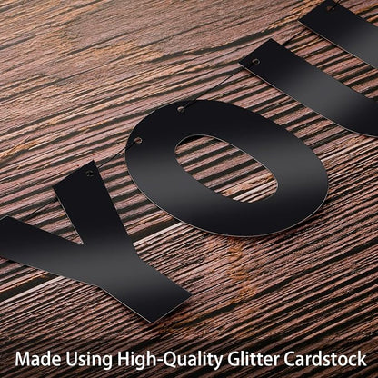 TaoBary 112 Pcs DIY Letter Kit Glitter Customizable Banner Letters Include 107 - Image 4