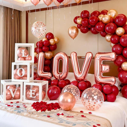 Valentines Day Party Decorations, Balloon Boxes - Image 3
