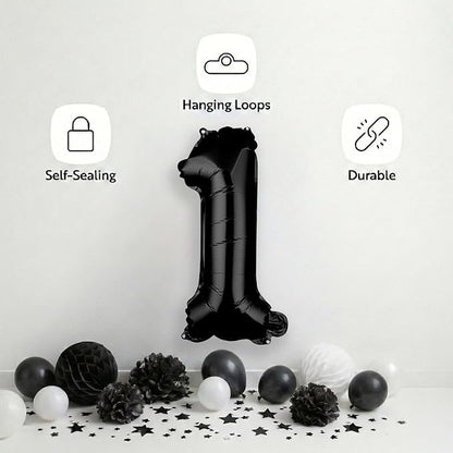 Restaurantware Balloon 1 Pack of Mylar Hanging Reusable Self-Sealing Balloons - Image 4