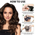 Dark Brown Hair Dye Shampoo for 100% Gray Coverage - 3 IN 1 Hair Color Shampoo with Argan Oil & Ginseng, Ammonia & Paraben Free, Long Lasting Semi-Permanent Natural Color for Women & Men (500ml)