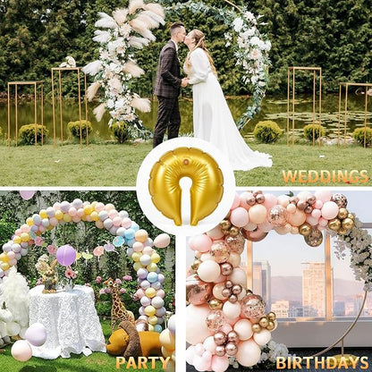 4 Pcs Water Weight Bags for Backdrop Stand, Slit Style Gold Balloon Arch Weights - Image 2
