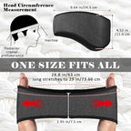 beister Ear Warmers for Women and Men, Fleece Winter Running Headbands with Ear Muffs, Windproof Thermal for Outdoor Sports
