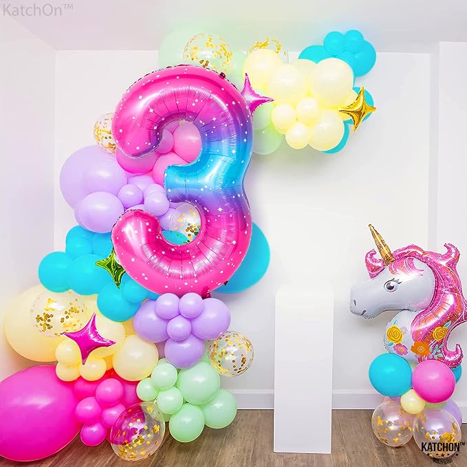 KatchOn, Rainbow 40 Inch 3 Balloon - Image 4