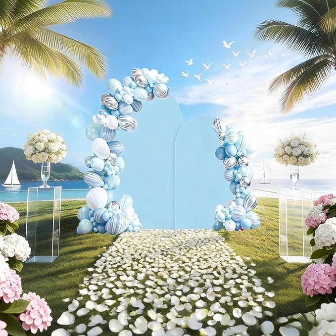 Wedding Arch Backdrop Stand Set of 2 - Image 5