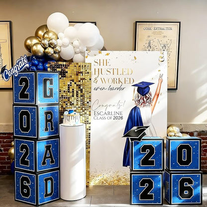 2026 Graduation Decorations, So Proud of You and Class of 2026 Grad Balloon - Image 8