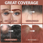 2 Pack Hairline Powder for Women and Men, Used to Root Touch Up Hair Color, Thinning and Gray Hair Coverage and Bald Spots Coverage, Red Brown