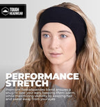 Tough Headwear Winter Headbands for Women - Ear Warmers - Ear Muffs for Winter - Fleece Headband for Men & Women for Cold Weather