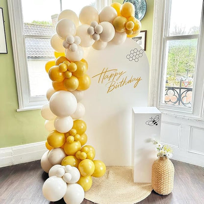 Mustard Yellow Balloons 12 inch, Mustard Yellow Latex 50pcs Party Balloons | - Image 8