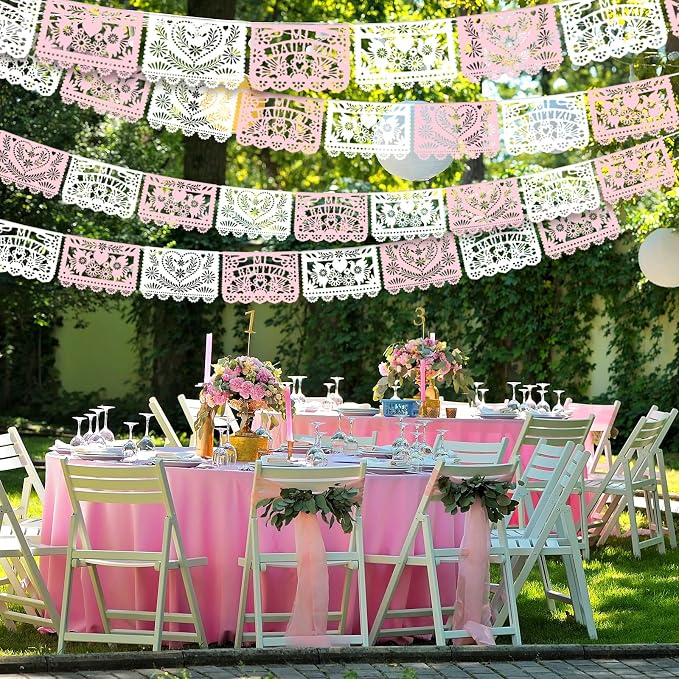 TaoBary 6 Pcs Papel Picado Mexican Wedding Cielito Lindo Party Decor 118 Feet - Image 7