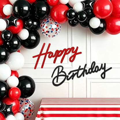 TONIFUL Happy Birthday Sign for Backdrop by TONIFUL