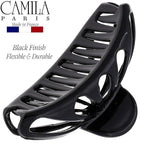 Camila Paris CP3053 2PK French Hair Clip for Women Thick Hair for Long Curly Wavy Hair, Girls Hair Claw Clips Fashion Styling Hair Accessories for Women, Strong Hold No Slip Grip, Made in France