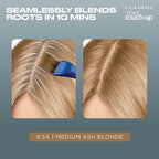 Clairol Root Touch-Up by Nice'n Easy Permanent Hair Dye, 8.5A Medium Champagne Blonde Hair Color, Pack of 1