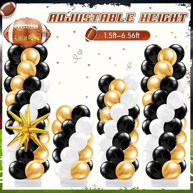 Kasyat 2 Sets Football Balloon Column Stand Kit - Image 5