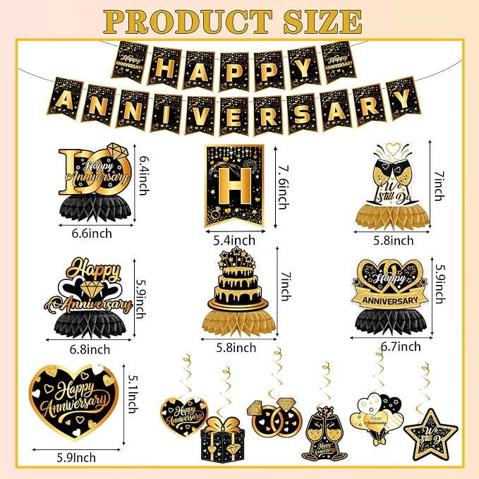 Happy Anniversary Decorations - Image 3