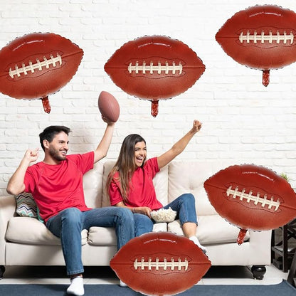 5 Pieces Large Football Party Balloons - Image 6