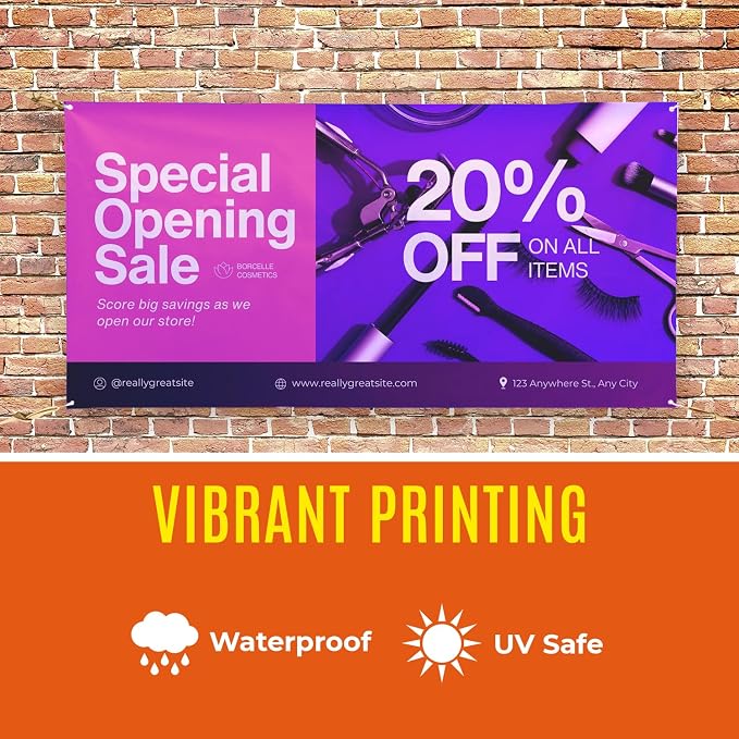 Personalized Passion Vinyl Banner 6' x 15' - Image 3