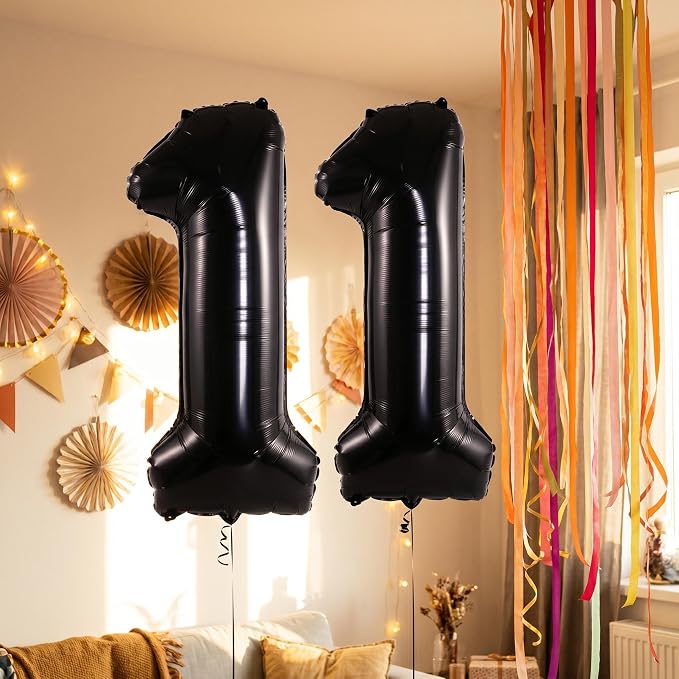 YPSelected 32 Inch Large Foil Helium Number Balloon Birthday Wedding Party 0-9 - Image 2