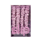slip Skinny Scrunchies: Anti-Crease, Anti-Breakage Slipsilk™ Design Protects Delicate Hair | Includes 4 Pure Silk Scrunchies, Wildflower