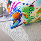 SLPBABY Silk Pillowcase for Hair and Skin with Hidden Zipper Print (Queen, Pattern3)