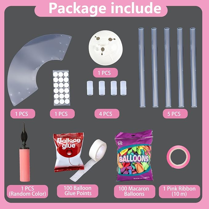 Balloon Ceiling Tool Set, All-in-One Party Decor Supplies - Image 3