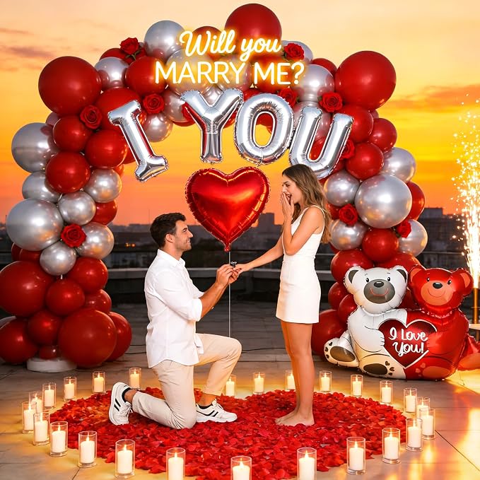 Valentines Day Balloon Arch Kit - Image 7